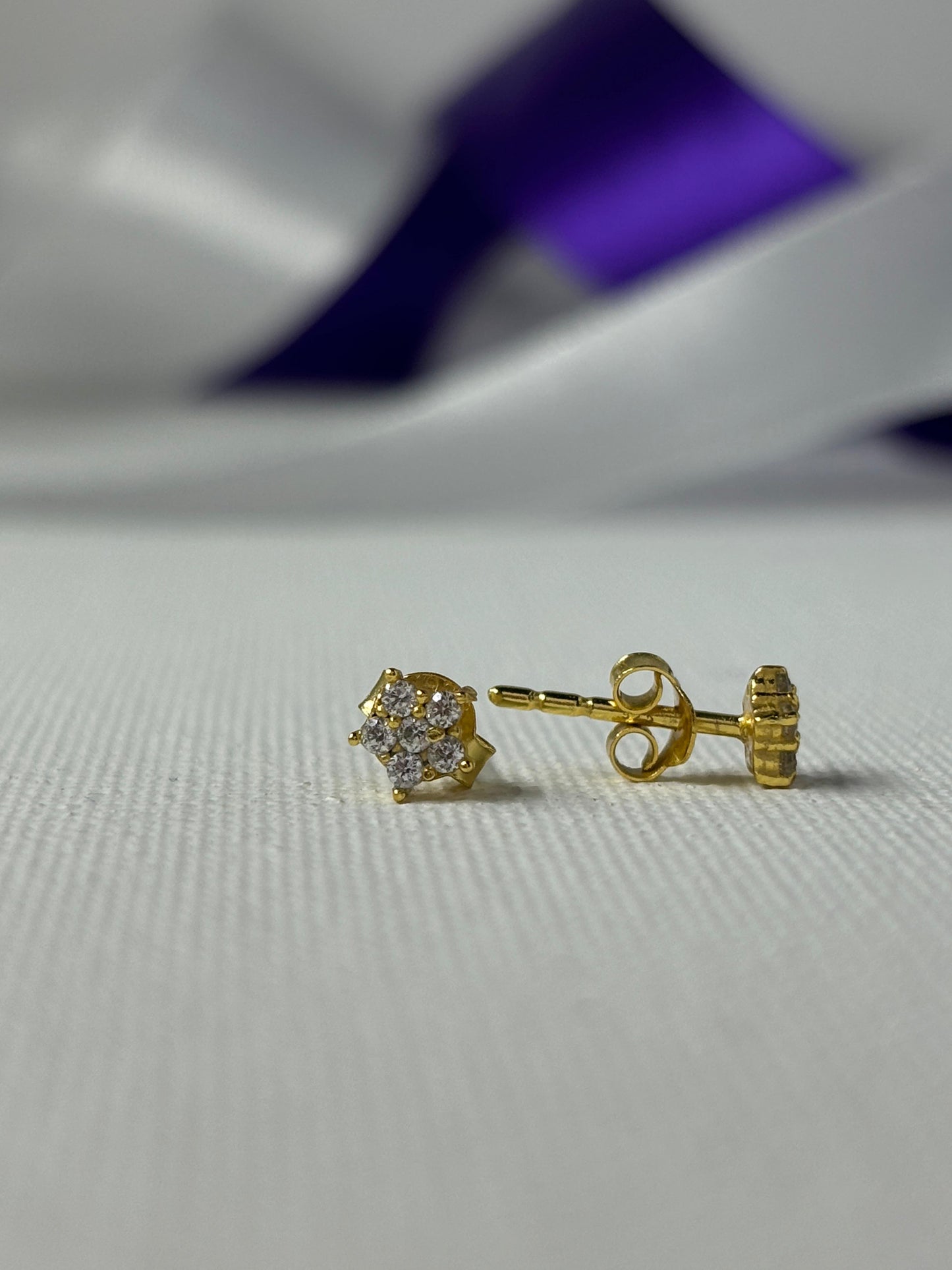 Gold Star celestial Earring