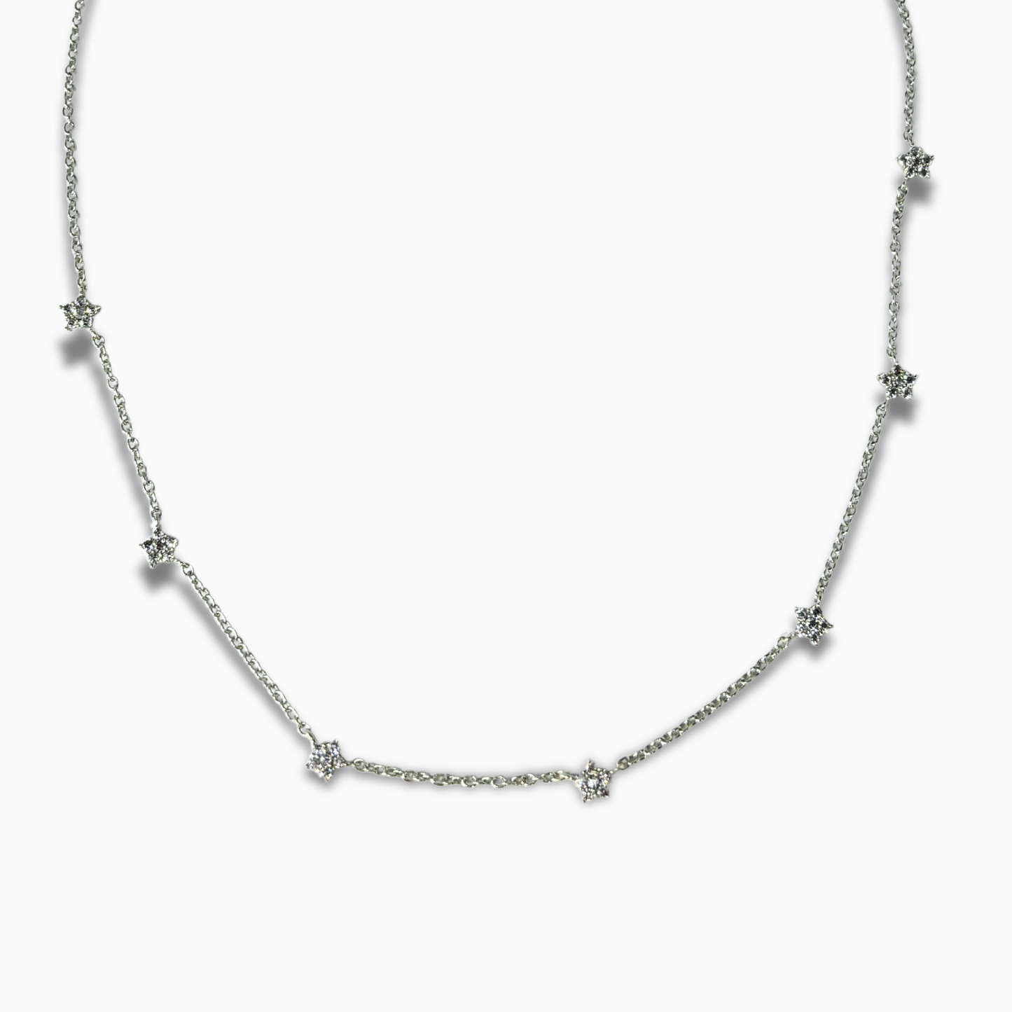 Silver Star celestial Necklace