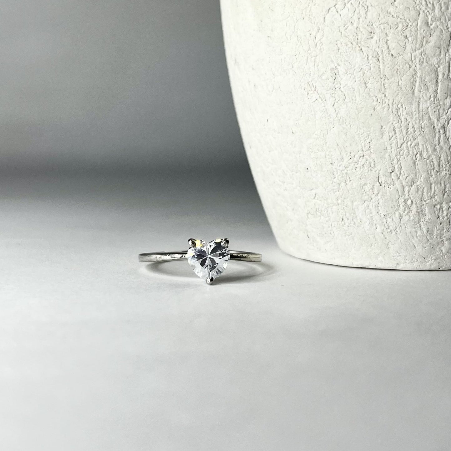 Silver Eternal Love Ring