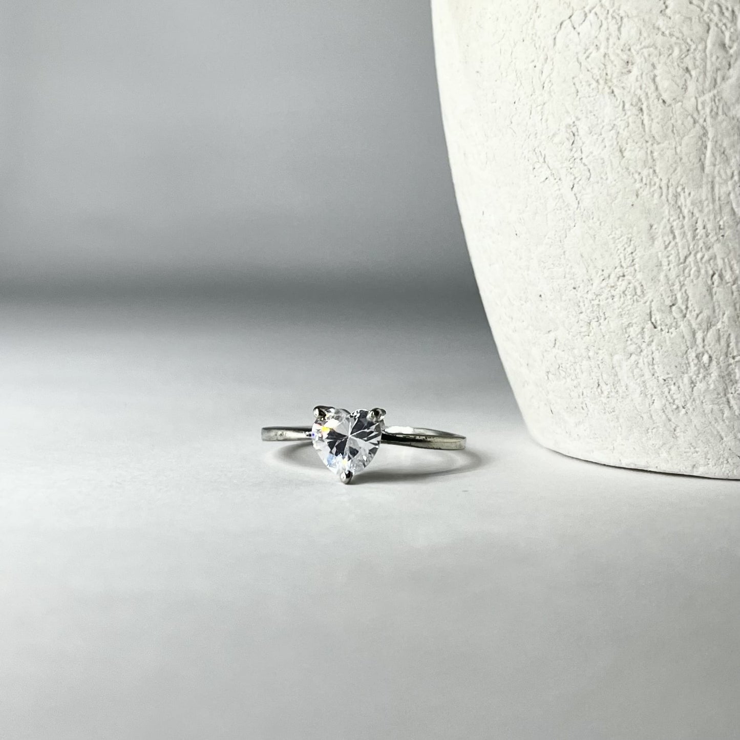 Silver Eternal Love Ring