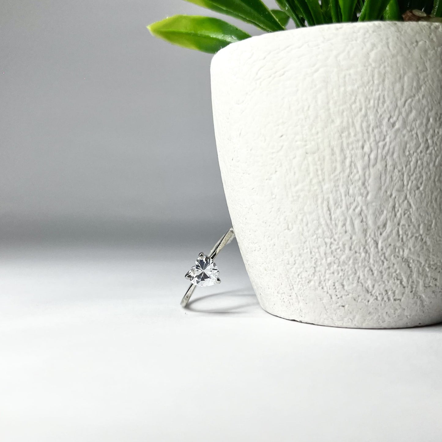 Silver Eternal Love Ring