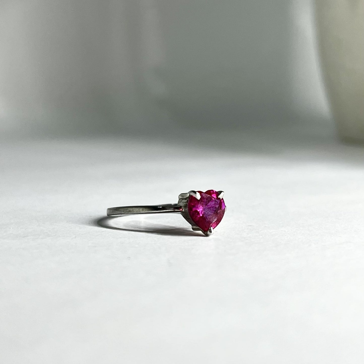 Silver Eternal Cupid Love Ring