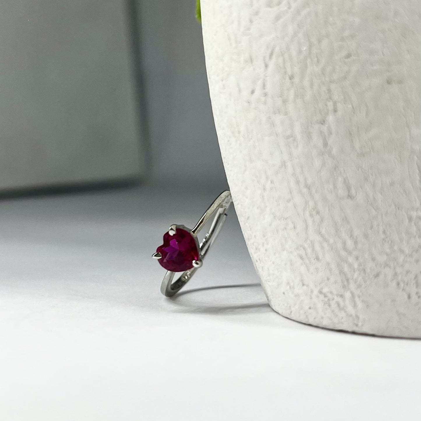 Silver Eternal Cupid Love Ring