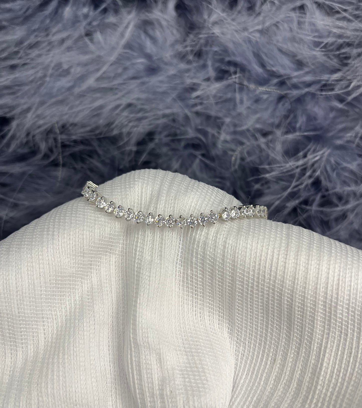 Silver Tennis Bracelet