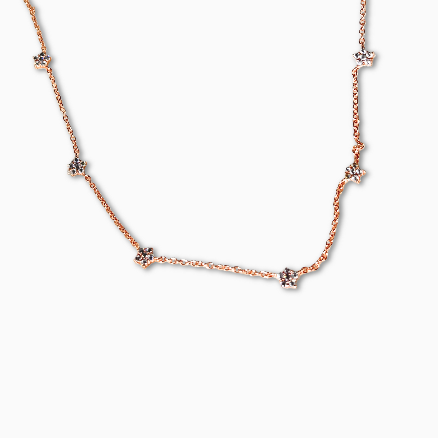 Rose Gold Star Celestial Necklace