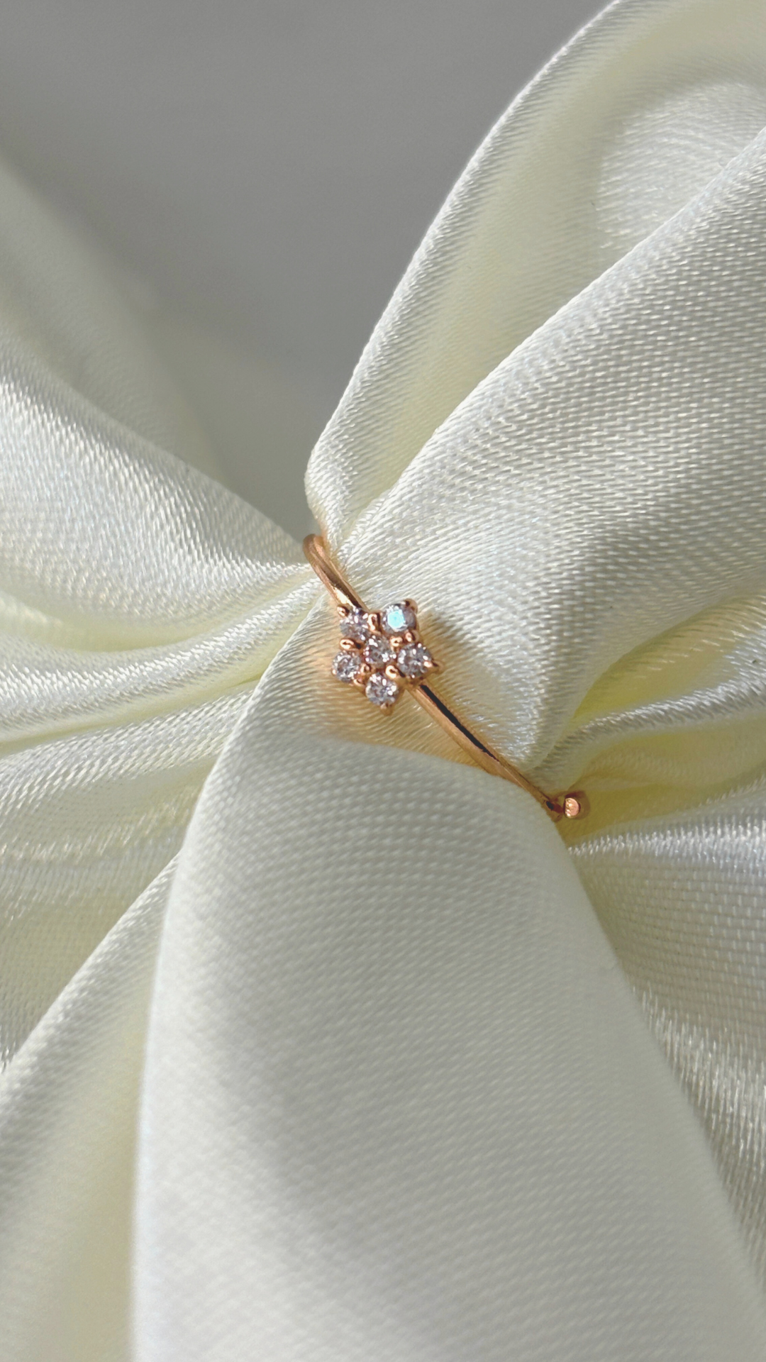 Rose Gold Star Celestial Ring