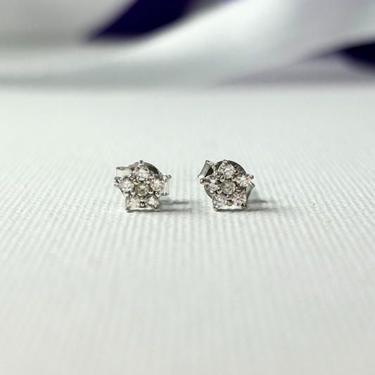 Silver Star celestial Earring