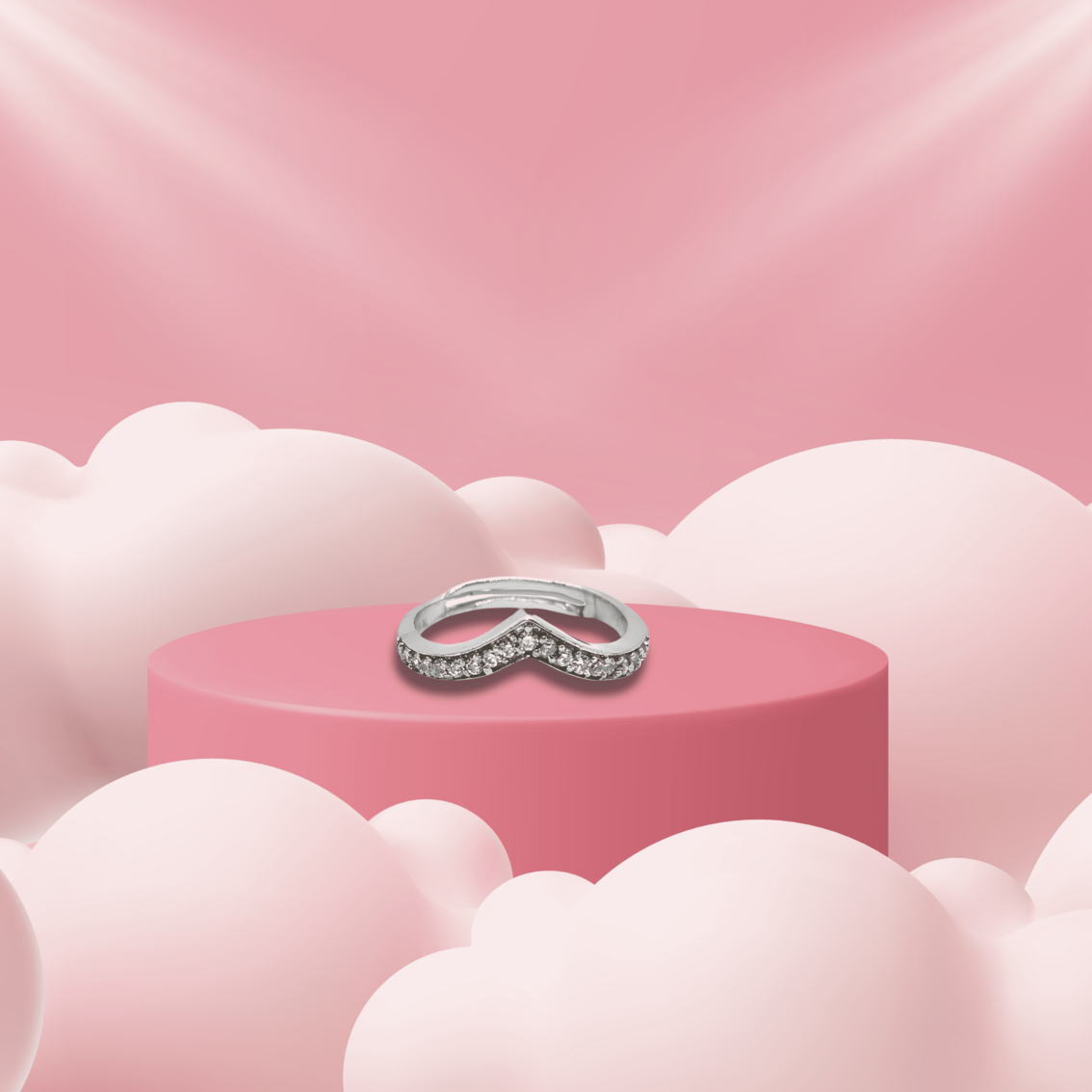 Vanki's Silver Elegant Ring