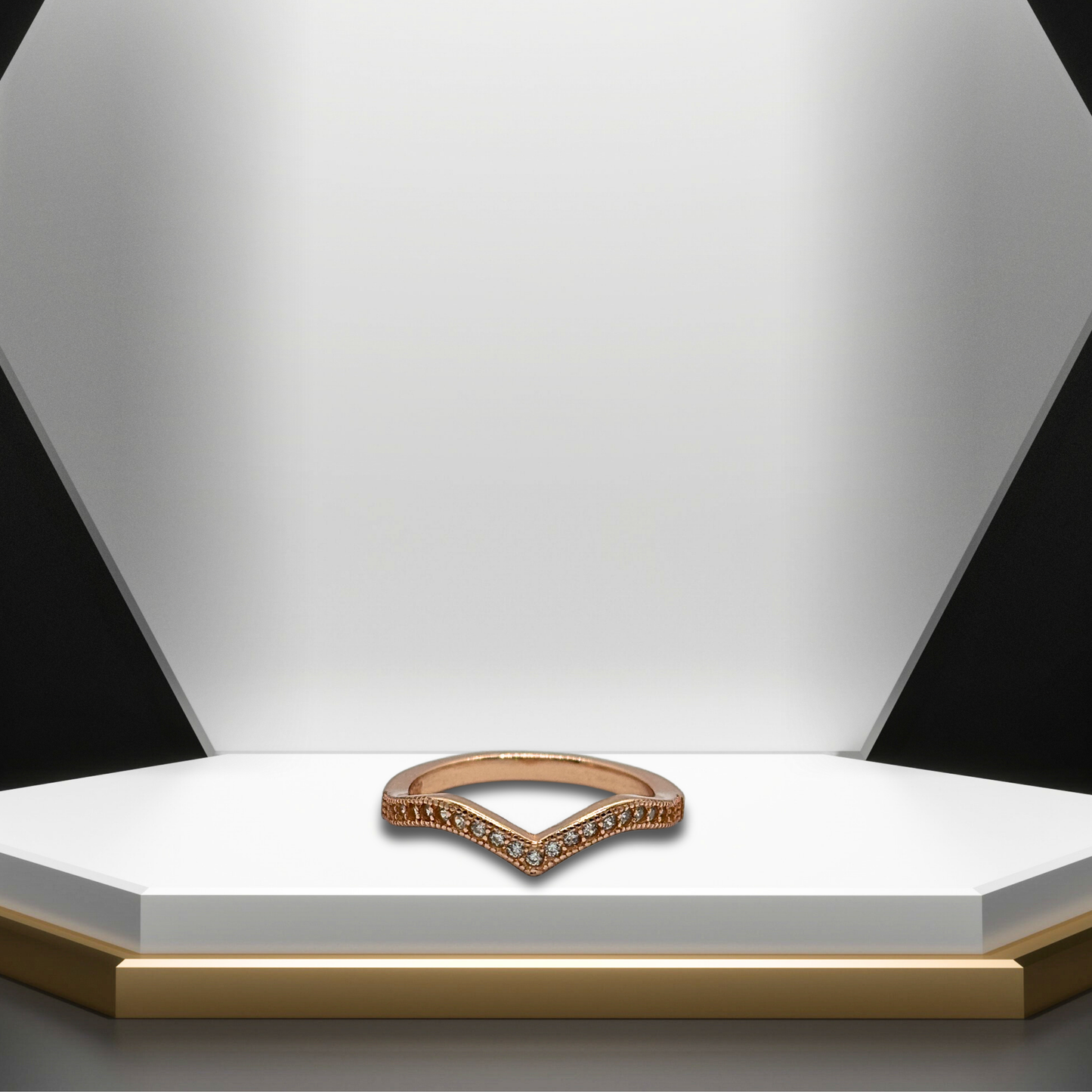 Vanki's RoseGold Elegant Ring