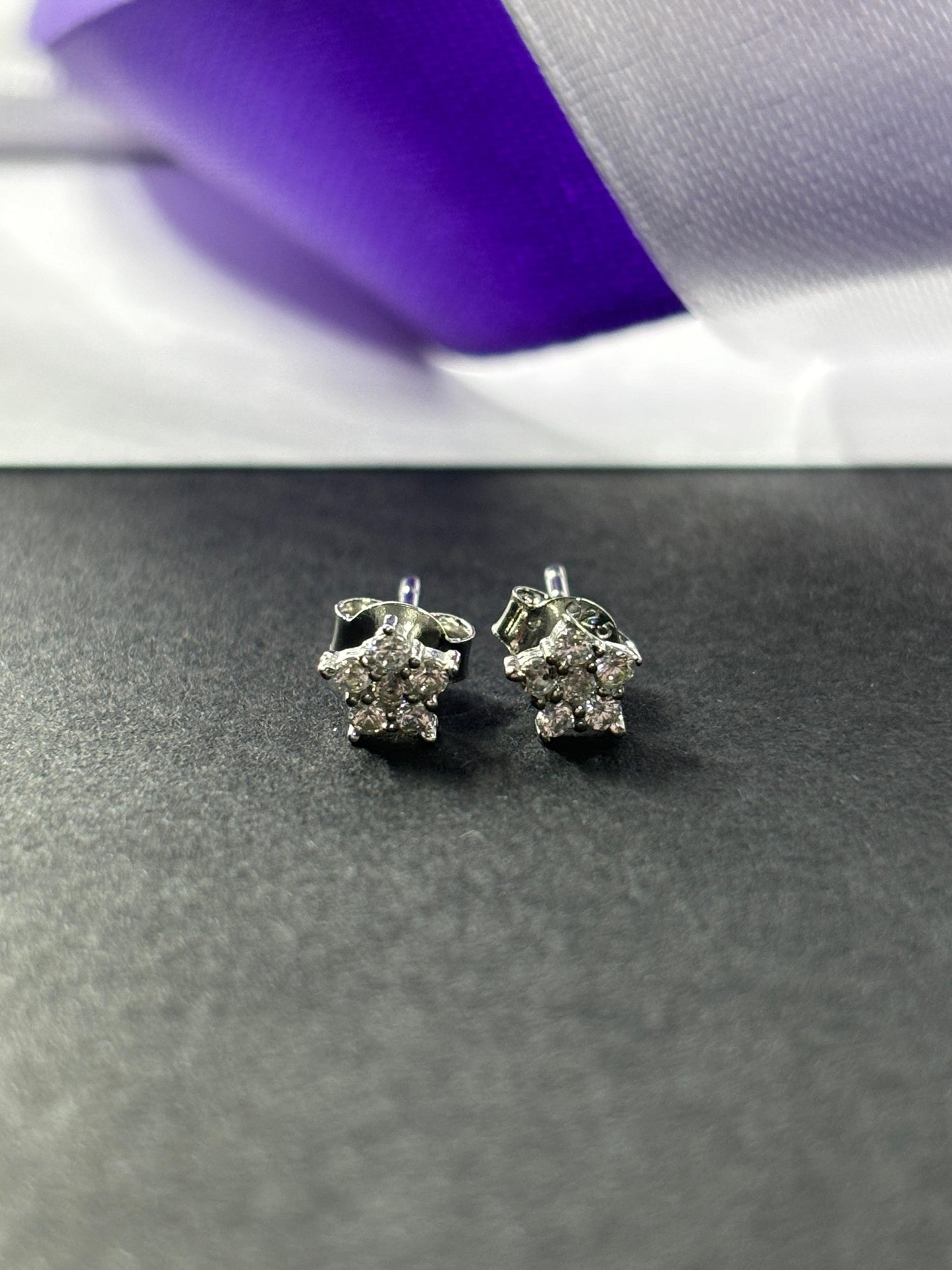 Silver Star celestial Earring
