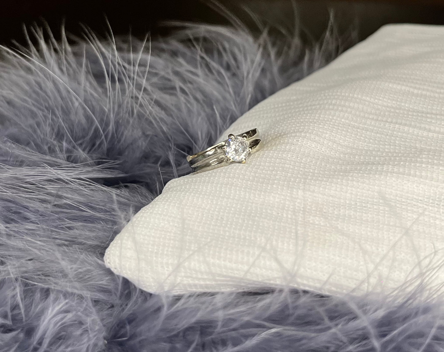 Silver Classic Solitaire Ring For Him
