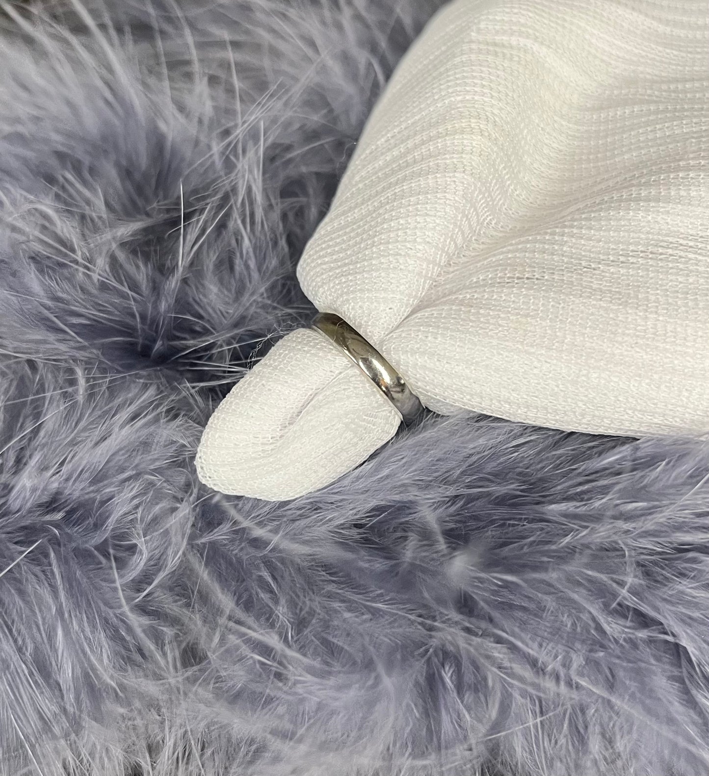 Silver Classic Band Ring