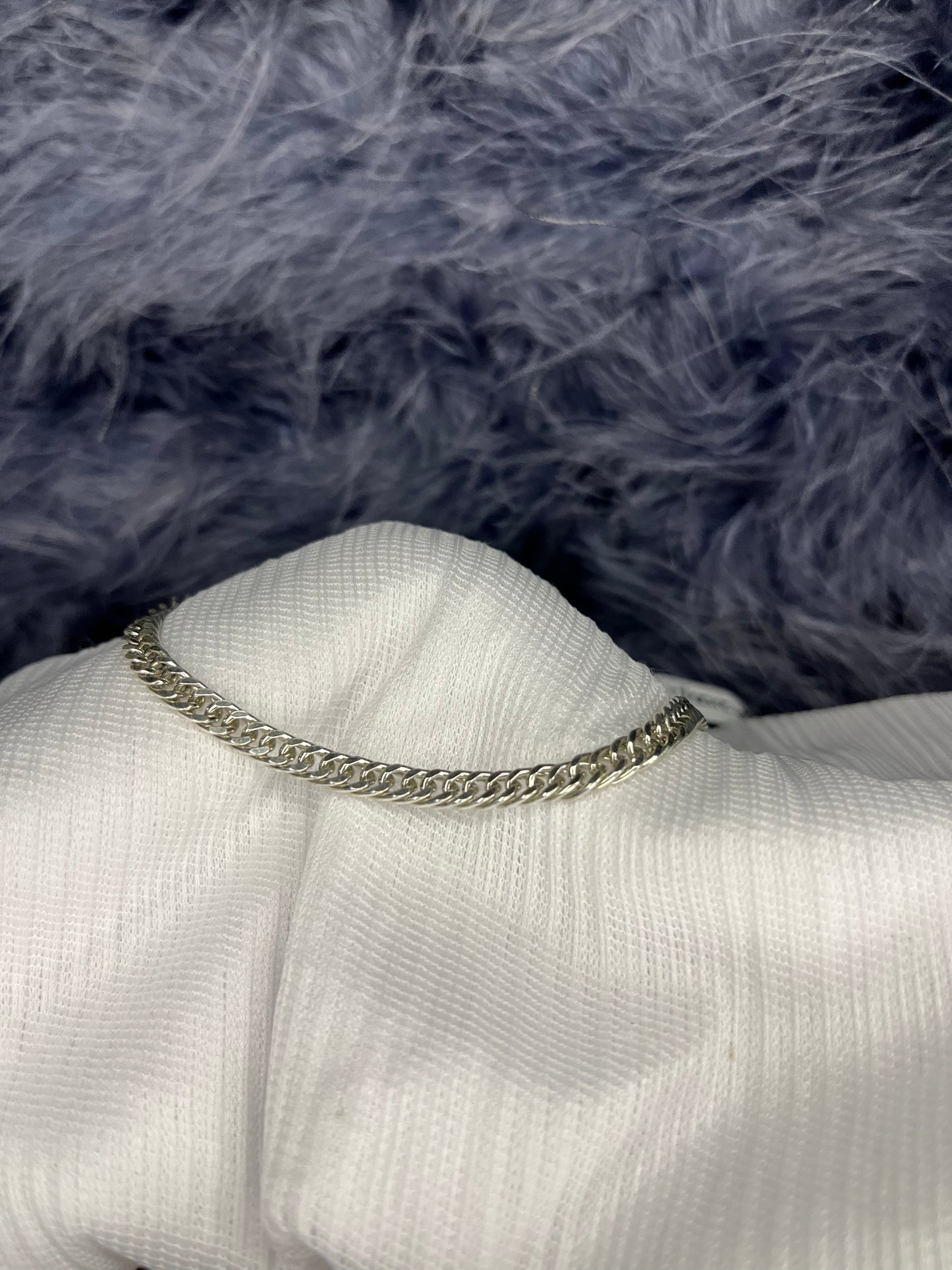 Silver Classic Chain Bracelet for Men