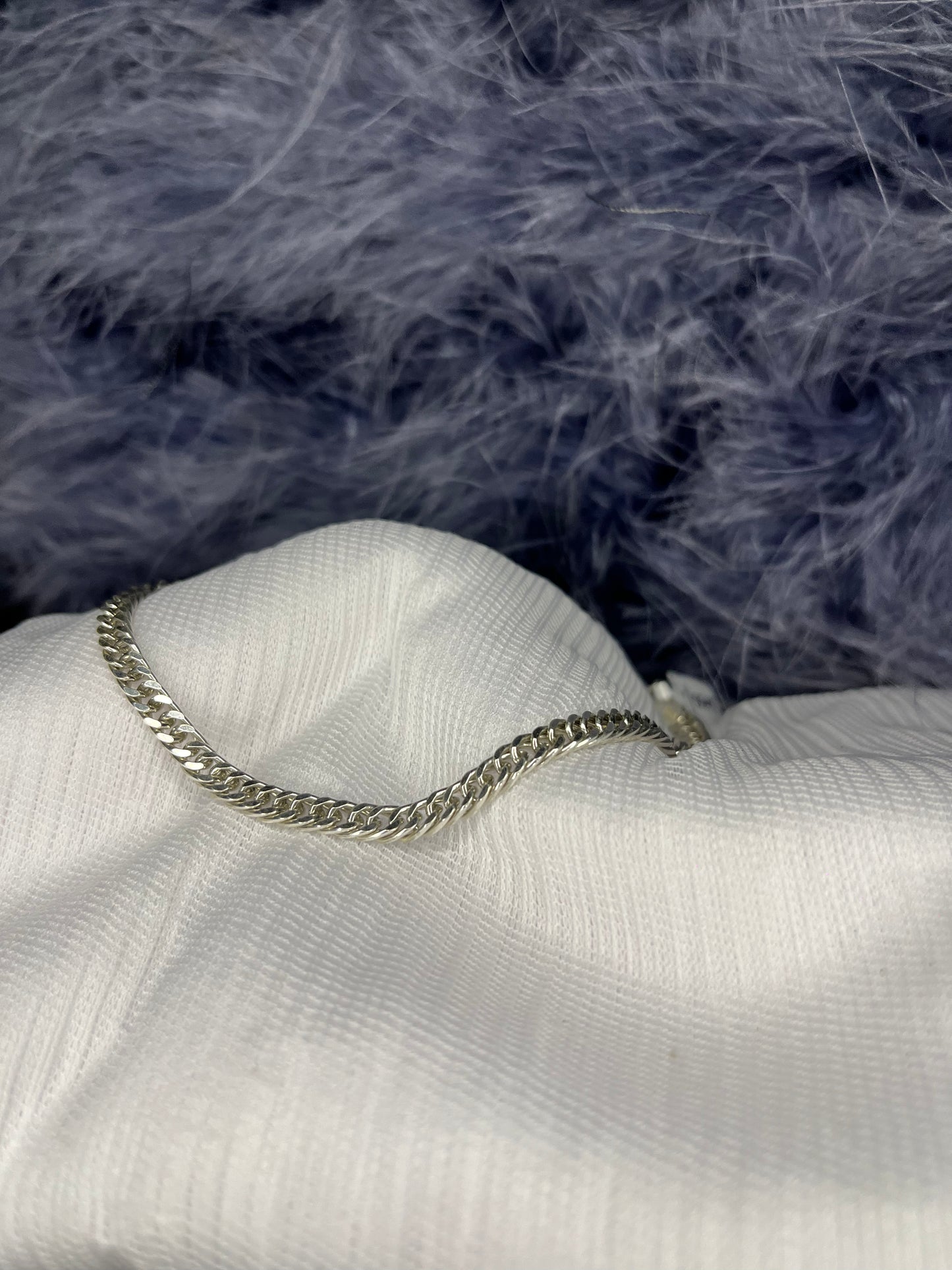 Silver Classic Chain Bracelet for Men