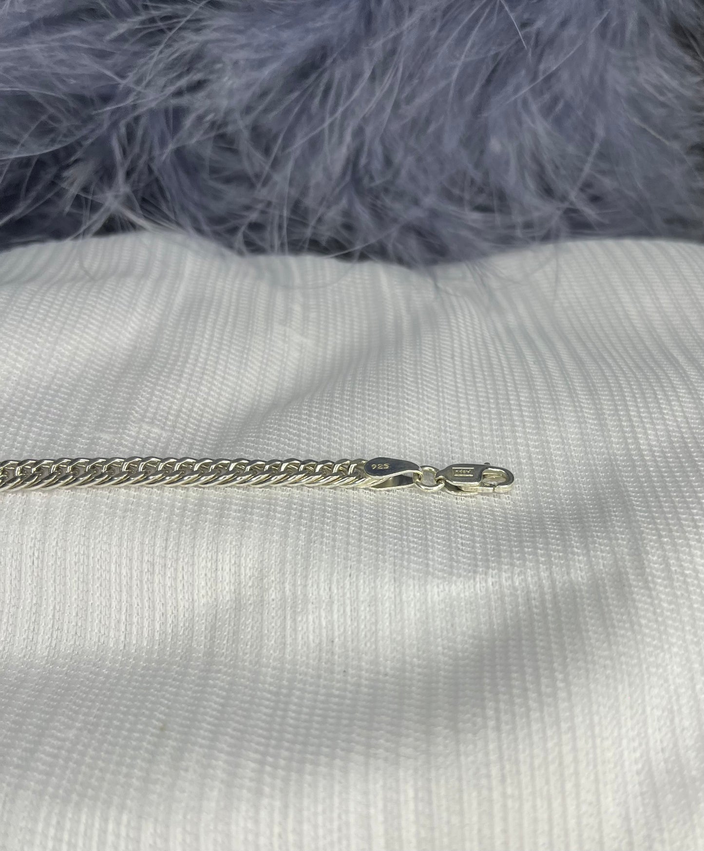 Silver Classic Chain Bracelet for Men