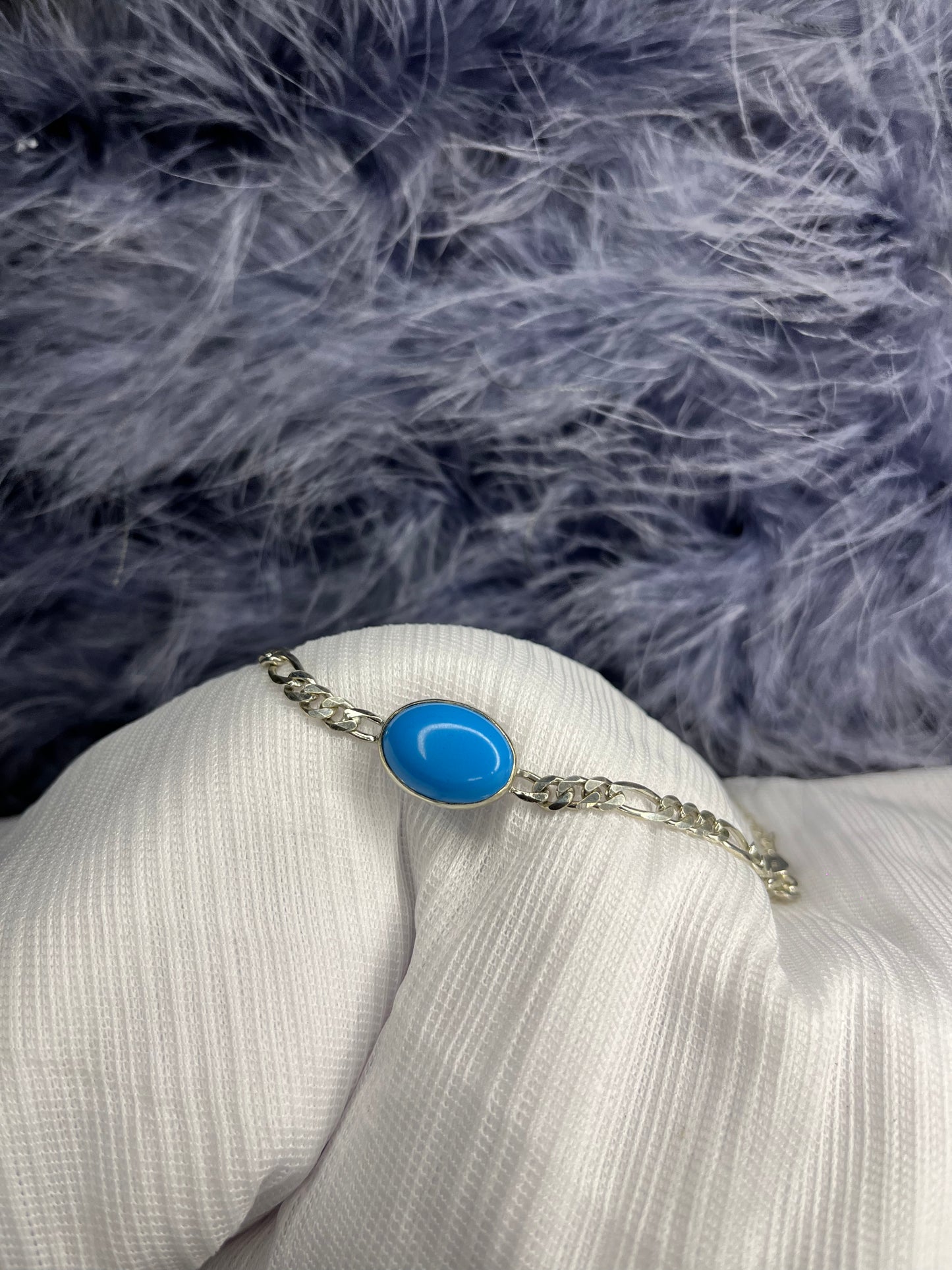 Silver Feroza Bracelet For Men